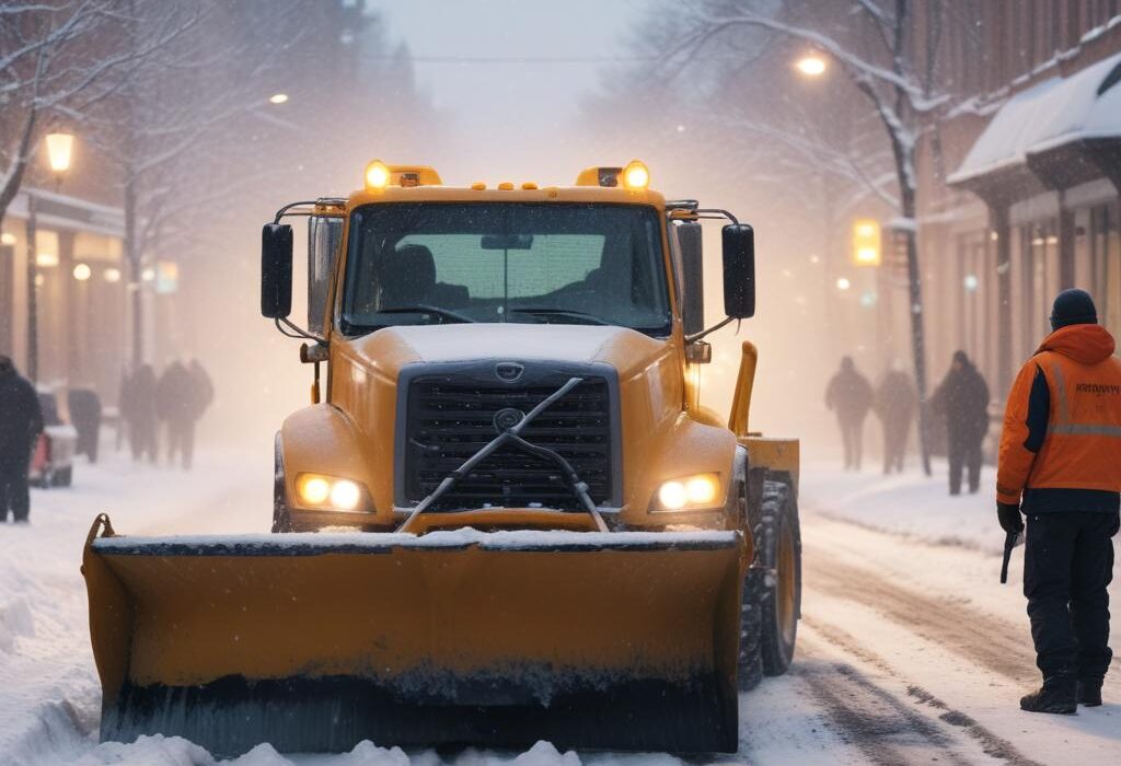 Уборка и вывоз снега: принципы организации работ в зимний период
