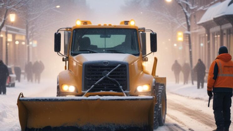 Уборка и вывоз снега: принципы организации работ в зимний период