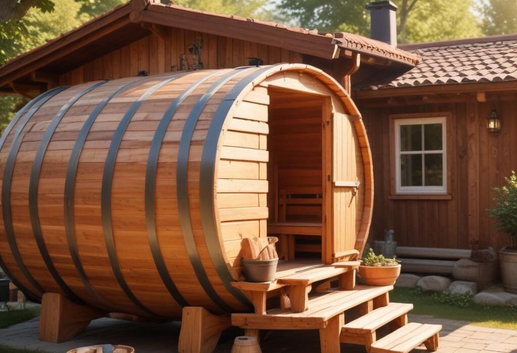 Баня-бочка под ключ с доставкой: технические характеристики и условия поставки