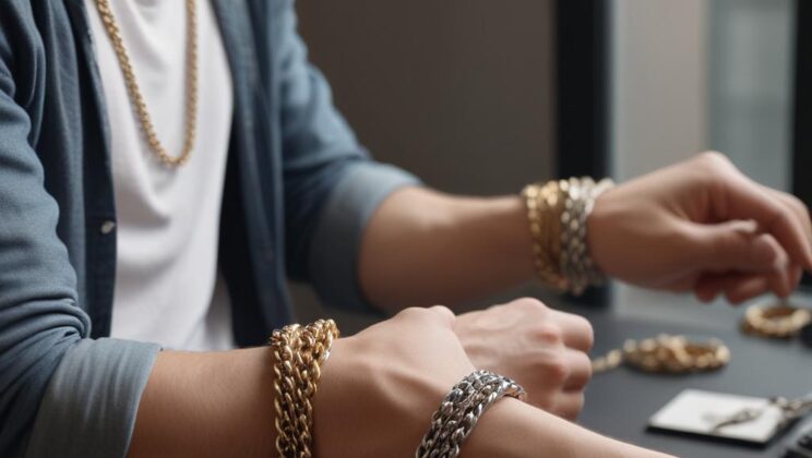 Мужские цепочечные браслеты: обзор вариантов, материалов и ухода