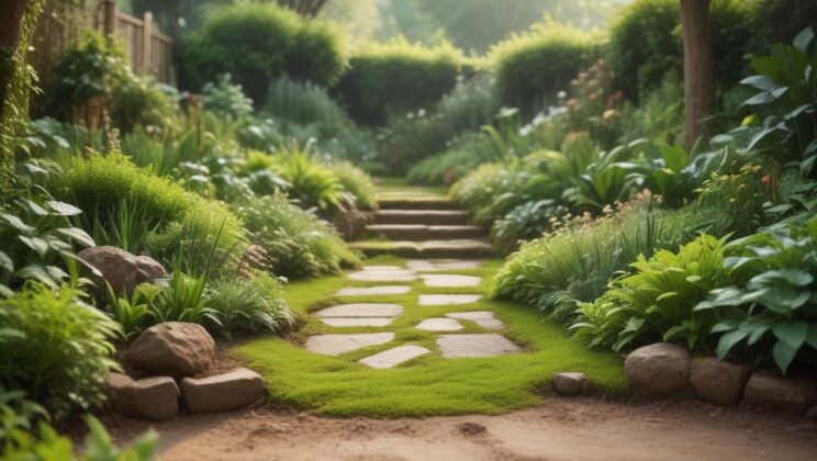 Ландшафтный дизайн и применение экопочвы