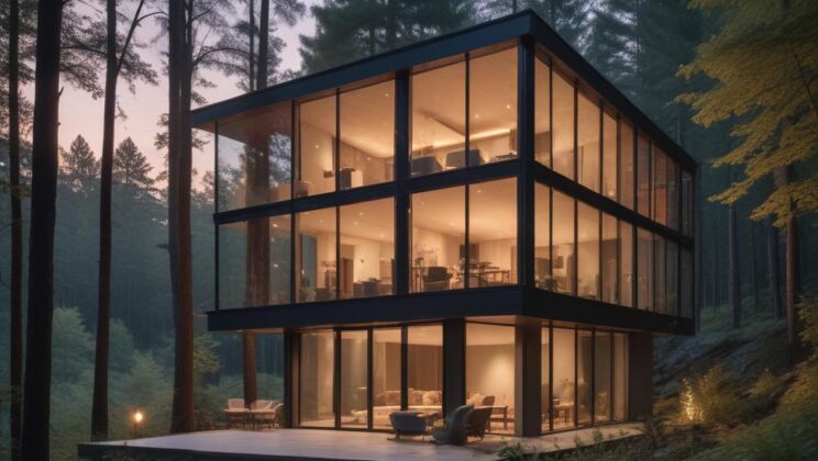 Проектирование и строительство домов с панорамным остеклением