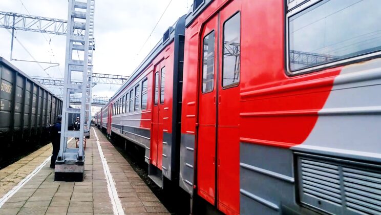 На внутригородской электричке. | Ярославский транспорт