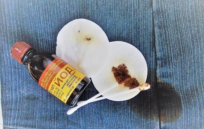 5 проверенных способов удаления пятен йода с любых видов ткани. Статьи магазина тканей Тессутидея