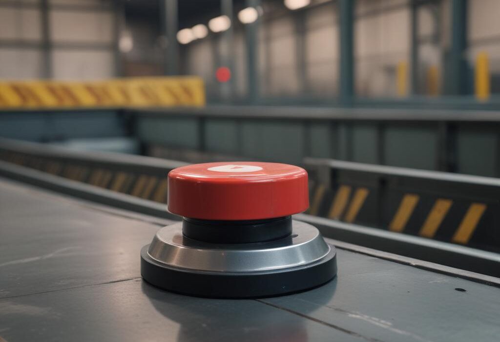 Датчик экстренной остановки конвейера