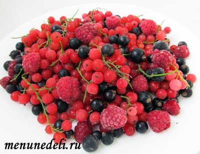 Компот из замороженных ягод в кастрюле | Меню недели